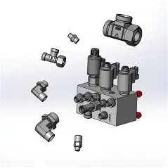 Control hydraulic valve