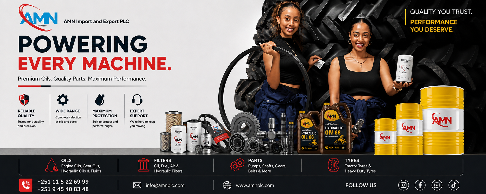 A M N IMPORT & EXPORT PLC